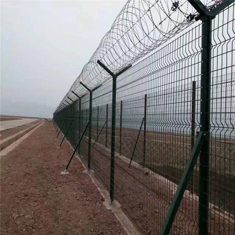 機場停機坪圍界網安裝圖片2