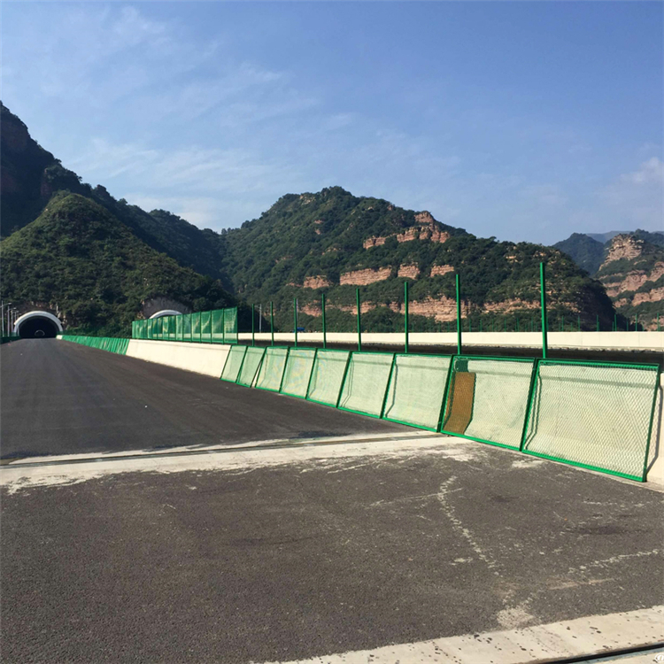橋梁防拋網(wǎng)道路護欄圖片3